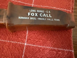 Burnham Brothers Long Range C-3 Fox Call - Picture 1 of 12