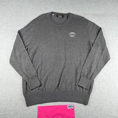 Suéter Recto Grande Gris Guijarro Playa Pro-Amateur Invitational 2014 Para Hombres Foto 1 de 4