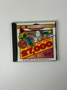 The Learning Company Classics Super Art Pack 27,000 Clip Art Images | WINDOWS 95 - Picture 1 of 1