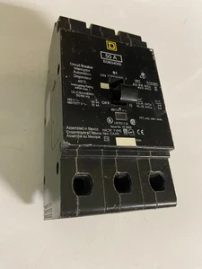 NICE Square D EGB34050 Bolt-On Circuit Breaker 50A 3P 480y/277v - Picture 1 of 3