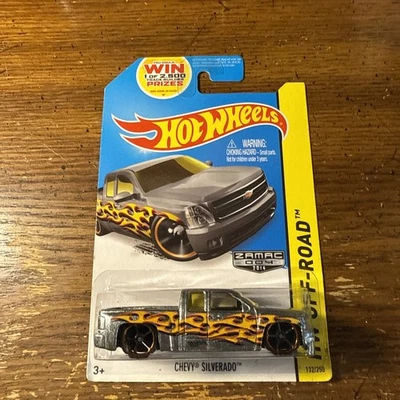2014 Hot Wheels HW Off-Road Chevy Silverado Zamac VHTF! - Image 1 of 4