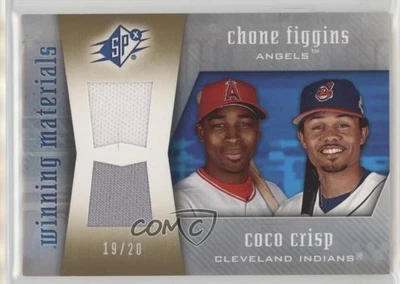 2005 SP Collection SPx Winning Materials Dual /20 Robb Quinlan Chone Figgins - Image 1 of 2
