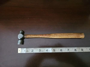 Vintage Heller Bros. Mini Kugelhammer 2 Unzen Pferd Logo Original Griff schön! - Bild 1 von 12