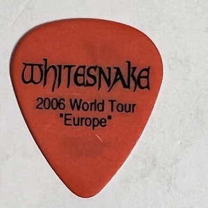 PLETTRO CHITARRA WHITESNAKE / 2006 / REB BEACH / WINGER / TOUR - Foto 1 di 2
