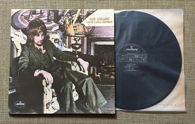 ROD STEWART NEVER A DULL MOMENT LP 1972 UK MERCURY 6499153 1st 1Y1 2Y1 G'FOLD EX - Image 1 of 4