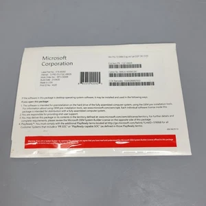 Win Home 10 64 Bit English INTL 1 PK DSP OEI DVD  Version -NEW SEALED - Picture 1 of 3