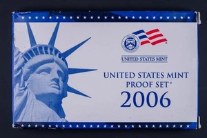 2006 Proof Set U.S. Mint Original Government Packaging w/OGP, no COA JBS - Picture 1 of 6
