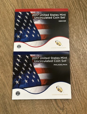 2017 United States Mint Uncirculated Coin Set Denver and Philadelphia - Image 1 of 4
