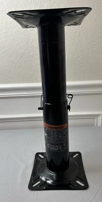 Pedestal de asiento de barco ajustable Wise Marine. Ajuste de 11,75" a 17,75" Foto 1 de 4