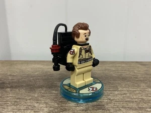Lego Dimensions Peter Venkman minifigure con etichetta Ghostbusters 71228 - Foto 1 di 4
