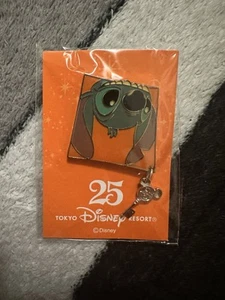 STITCH PIN Tokyo Disney 25th Sketchbook Series NEW CARD LE - Picture 1 of 2