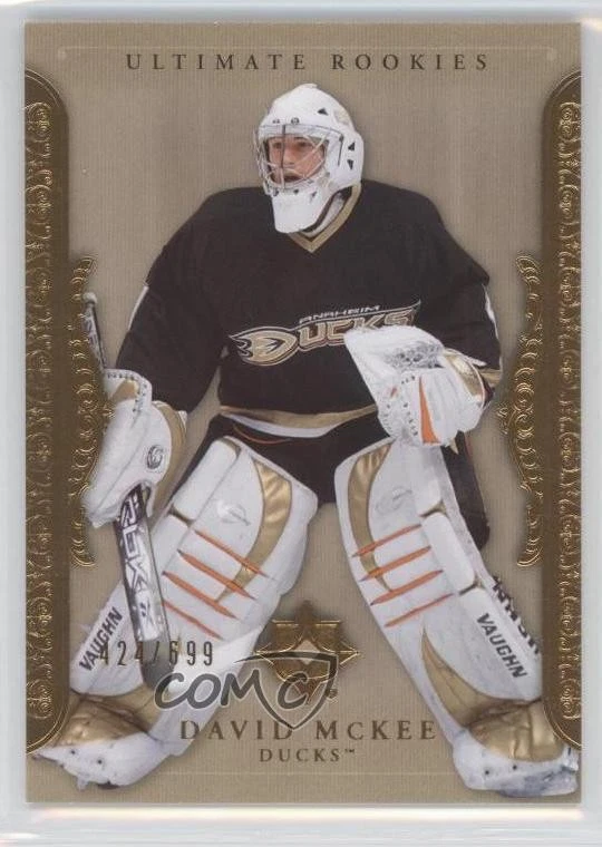 2006-07 Ultimate Collection Ultimate Rookies /699 David McKee #61 Rookie RC - Image 1 of 2