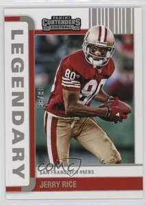 Panini Contenders Legendary Contenders 2022 plata/99 Jerry Rice #LGD-JRI HOF - Imagen 1 de 3