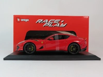 Burago BBurago Ferrari 812 Competizione Rosso Corsa Red 2021 1/18 18-16019 - Photo 1/4