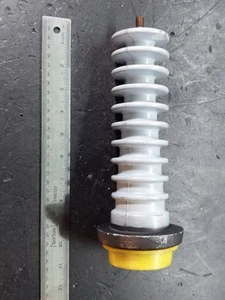 Pole Transformer Feed Through Ceramic Insulator 32KV High Voltage - Picture 1 of 11