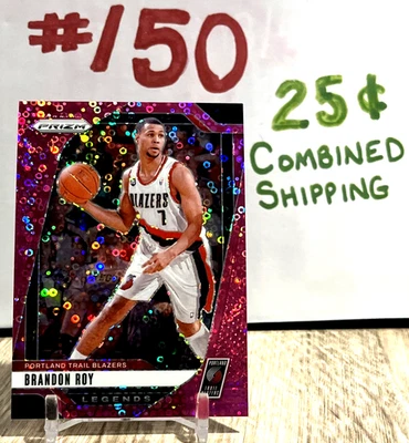 💥#/50 PINK PULSAR PRIZM💥 Brandon Roy 2024-25 Prizm 271 CASE HIT TRAIL BLAZERS Foto 1 de 2