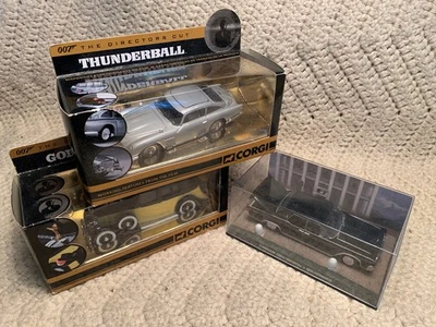 Corgi 1/43 Lot Of 2 Goldfinger 007 Rolls, DB5 & Eaglemoss 63 Lincoln - Image 1 of 4