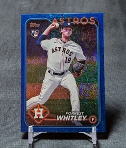 Forrest Whitley Blue Foil /999 Rookie RC 2024 Topps Update Card #US61 Astros - Picture 1 of 2