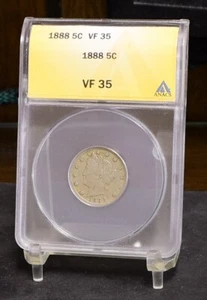1888 Liberty Nickel - ANACS VF35 (#56732-L) - Picture 1 of 12