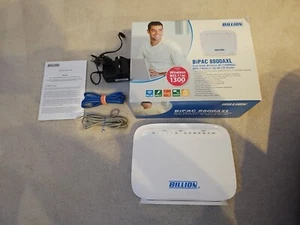 Billion BiPAC 8800AXL Dual band Wireless 1300Mbps VDSL2 ADSL2+ 3G 4G LTE Router - Picture 1 of 7