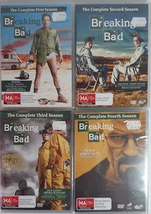 Breaking Bad TV Series. Season 1-4 Complete. BNIB. Region 4. - Picture 1 of 9