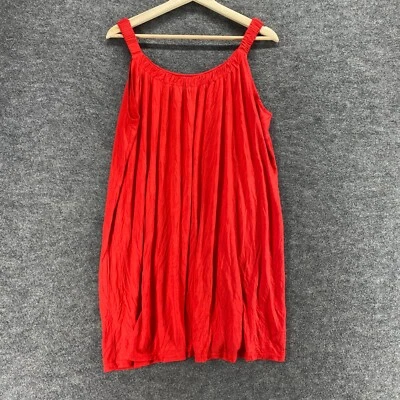 New Jar Of Love Dress Women M Medium Red Shift Short Sleeveless Round Neck - Image 1 of 4