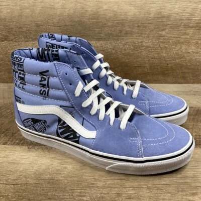 VANS Sk8-Hi Logo Mezcla Lavanda Brillo Zapatos Tenis Hombres 10 Mujeres 11.5 NUEVO Foto 1 de 4