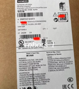 3RW5547-6HA14 Siemens Brand New Soft Starter DHL/FedEX. - Picture 1 of 1