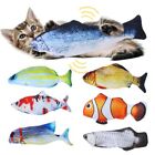 3D Dancing Waggling Cat Toys Simulation Fish Floppy Fish Interactive Pet Toy