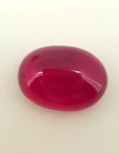 Red Burma Ruby Natural 9.15 Ct Enhanced Oval Cut Loose Gemstone AG87 - Picture 1 of 3