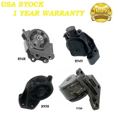 4PCS MOTOR & TRANS MOUNT FIT 2004-2006 KIA AMANTI 3.5L 5SPD - AUTO TRANS - Image 1 of 4