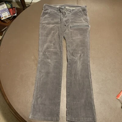 Женские серые вельветовые брюки The North Face карман на молнии размер 4 по внутреннему шву 29 - Изображение 1 из 4