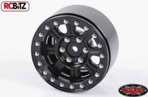 RaceLine Monster 1.9" Beadlock Wheels BLACK 12mm hex Hardware RC4WD Z-W0185 - Picture 1 of 6