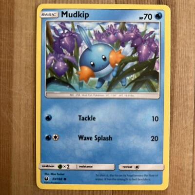 Mudkip 33/168 S&M Celestial Storm Common NM Pokémon - Image 1 of 2
