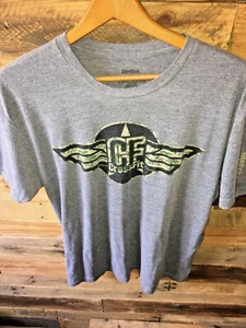 Reebok CrossFit graues sportliches T-Shirt für Herren - XL (echte Passform fühlt sich an wie groß) A1 - Bild 1 von 8