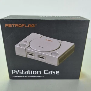Pi Station Case PiStation Housing with Reset Button for Raspberry Pi 4 Retrofla - Afbeelding 1 van 16