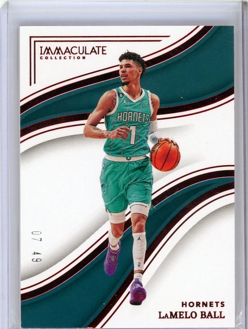 LaMelo Ball 2022-23 Immaculate Red 7/49