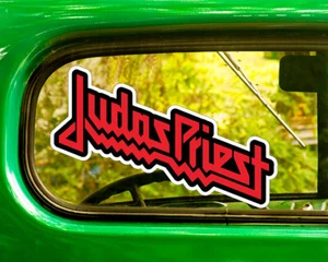 2 JUDAS PRIEST BAND ABZIEHBILD Bogo Aufkleber für Auto LKW Laptop Fenster Stoßstange - Bild 1 von 1