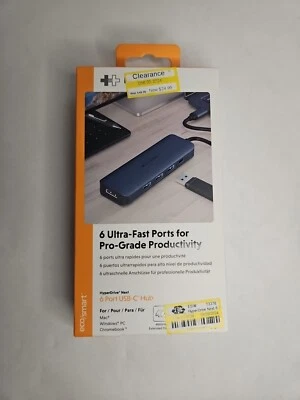 HyperDrive Next 6-Port USB C Hub - Image 1 of 4