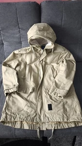 Adidas Winter Parka Jacke Beige Herren XL Neuwertig mit Kapuze - Bild 1 von 8
