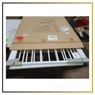 30-77" Extra Wide Baby Gate Pressure Mounted Walk-Thru Safety Gate Auto-Close - Image 1 of 2