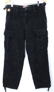Pantalones cargo Empyre para mujer de pana de algodón recortados de media rise talla 28 SK8R hip hop - Imagen 1 de 7