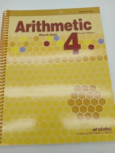 Abeka 4. Klasse Rechnen Arbeitstext 4 Lehrer Antwortschlüssel 4. Auflage - Bild 1 von 2
