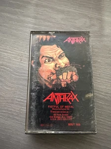 Anthrax – Fistful of Metal - Original Metal Cassette Tape EX+ - Picture 1 of 3