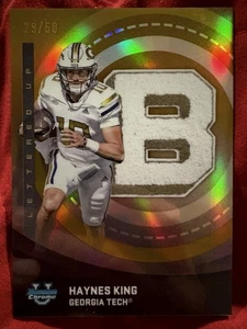 HAYNES KING 2025 BOWMAN CHROME UNIVERSITY GOLD REFRACTOR 23/50 RC BESCHRIFTET - Bild 1 von 2