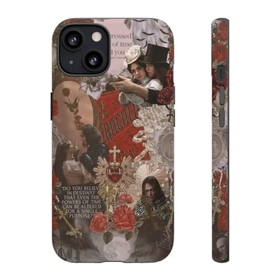 Funda de teléfono collage Dracula A Love Tale Movie 2025, vampiro gótico Foto 1 de 4