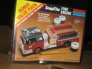 1993 Snap-Tite Monogram - Fire Engine 6364 1:32 - Neu in OVP - Factory Sealed - Bild 1 von 4