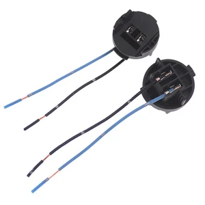 2pcs H7 Headlight Bulb Socket Holders Fit for Hyundai Kia - Picture 1 of 4