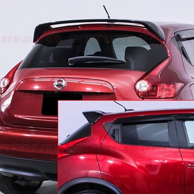 For 2011-14 2015 2016 2017 Nissan Juke Factory Style Spoiler PAINTED GLOSS BLACK - Image 1 of 4