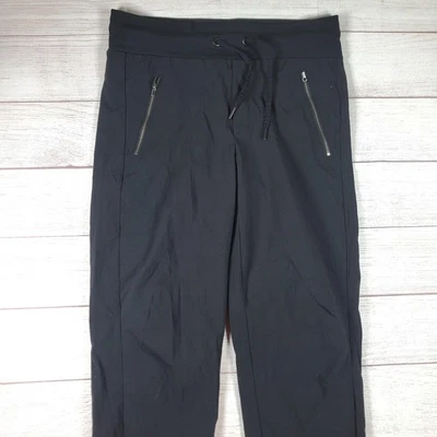 Jogger de tiro alto Athleta Trekkie North para mujer talla 8 cremallera negra Foto 1 de 4